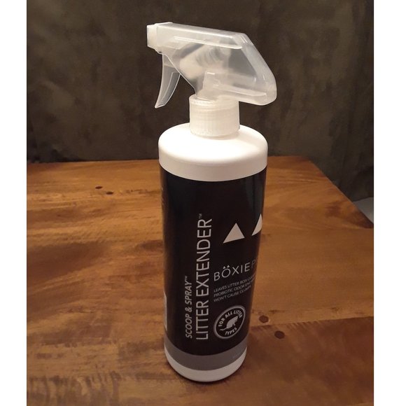 Boxiecat Litter Extender Probiotic Odor Encapsulator Spray, 24-oz bottle - Picture 2 of 5